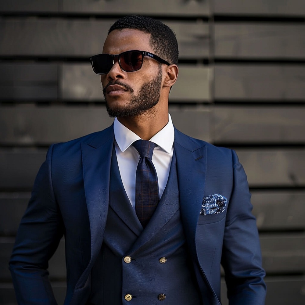 blue suits for men