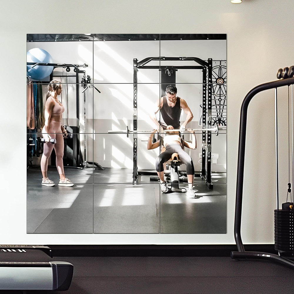 gym wall mirrors