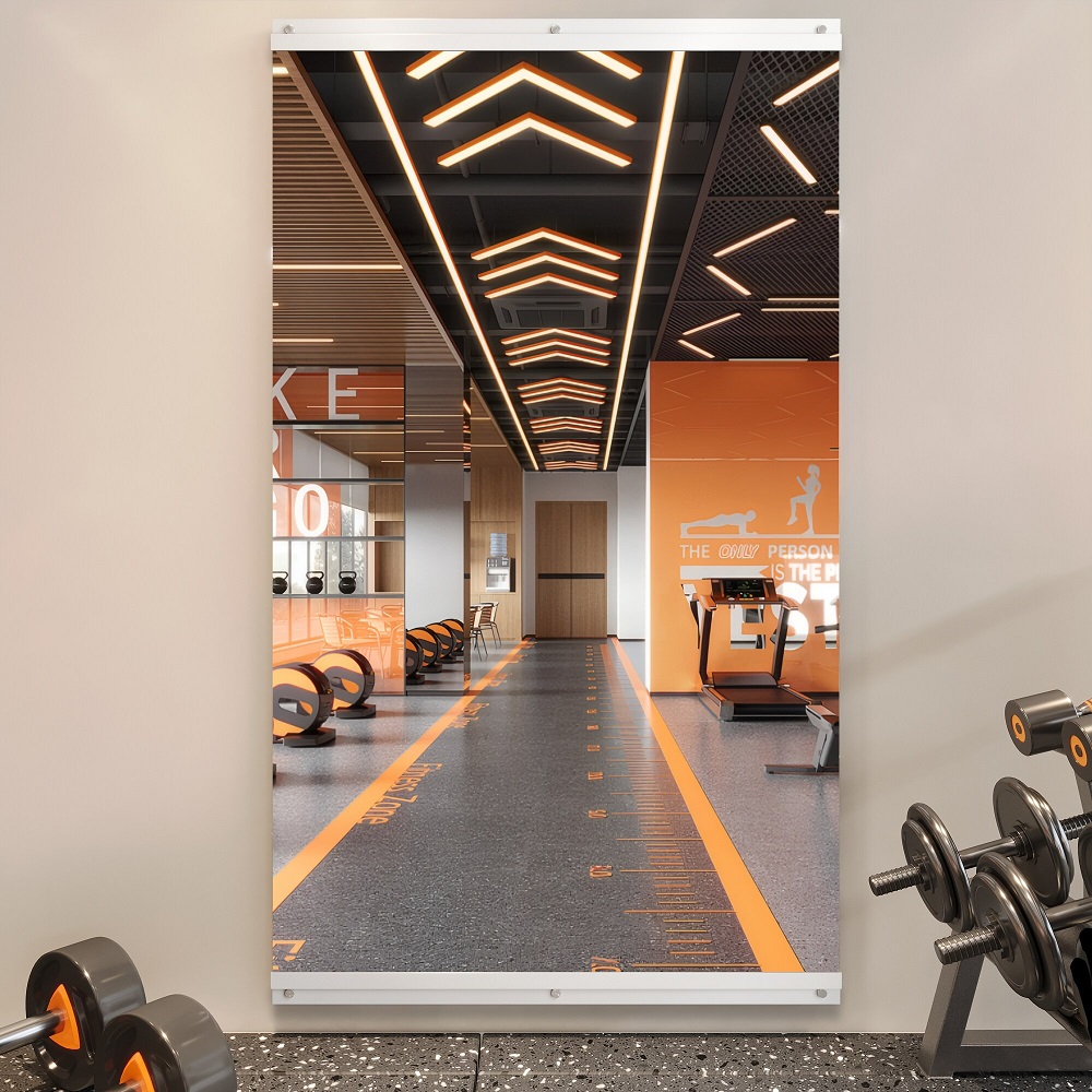 gym wall mirrors