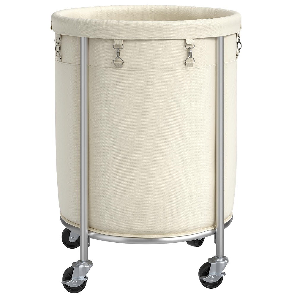 rolling laundry basket