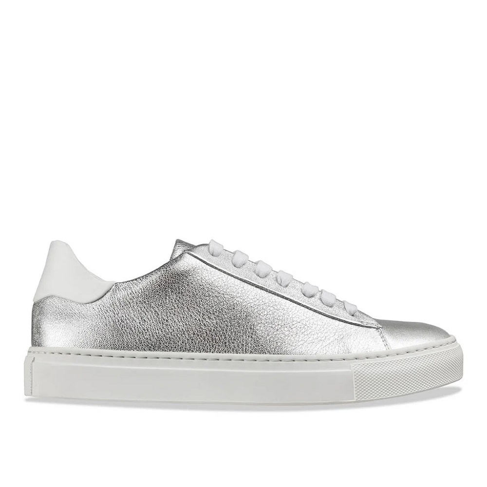 silver sneaker