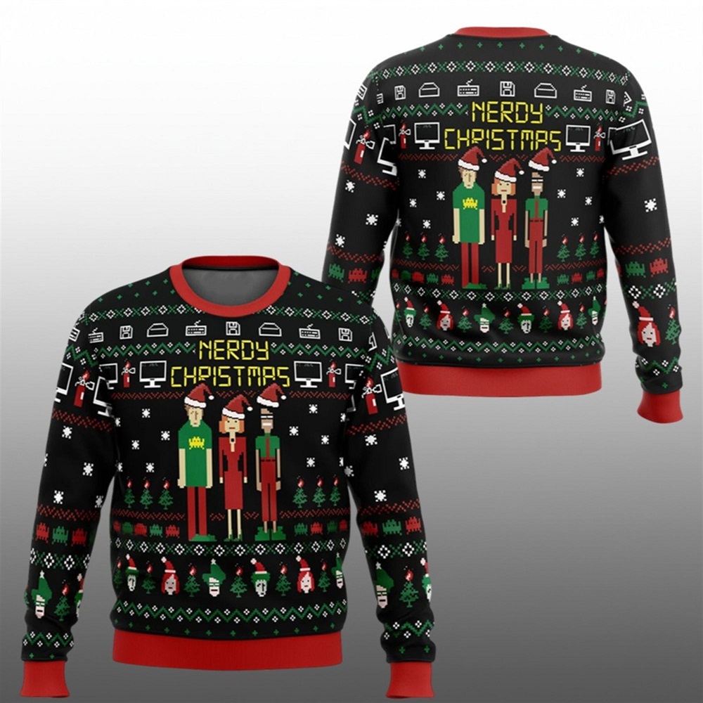 nerdy christmas sweaters