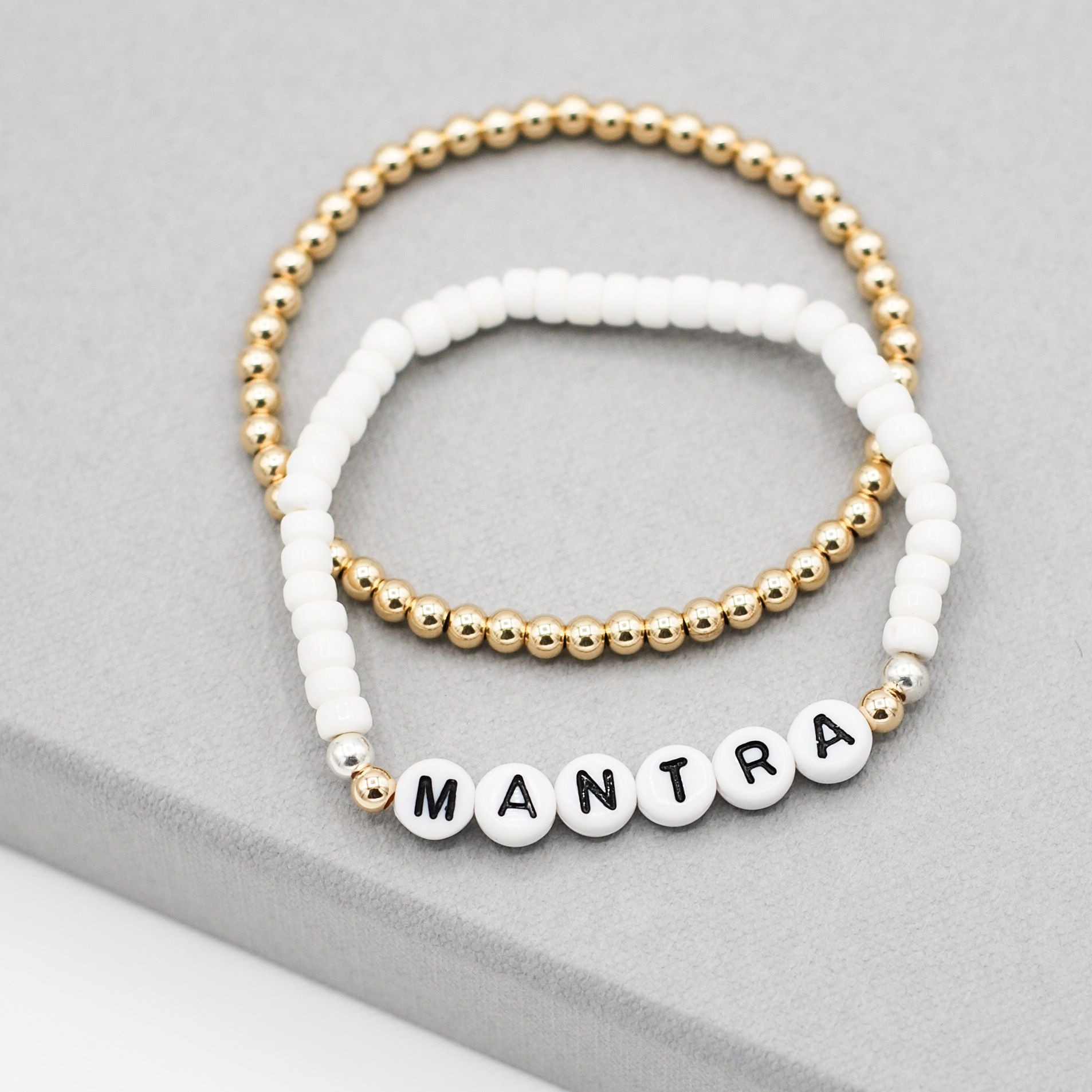 mantra bracelets