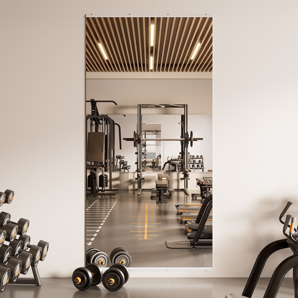 gym wall mirrors