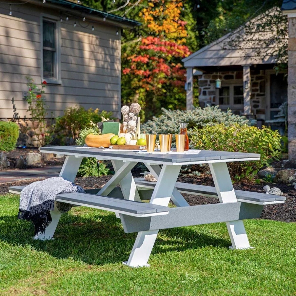 picnic tables