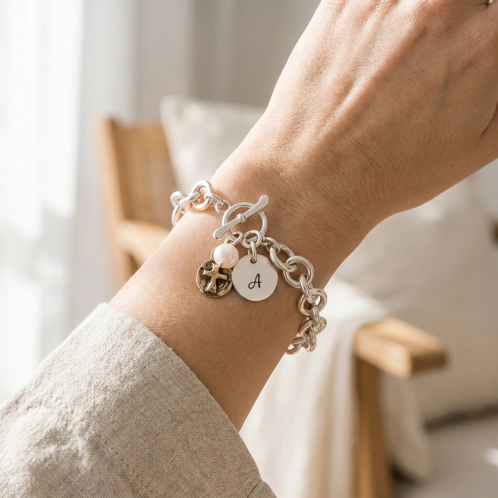 silver charms for bracelets