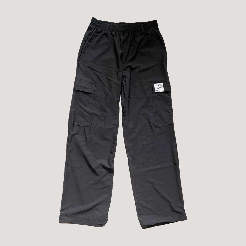black cargo pants