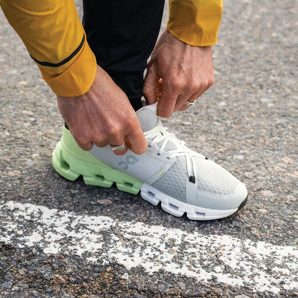 on cloud shoes