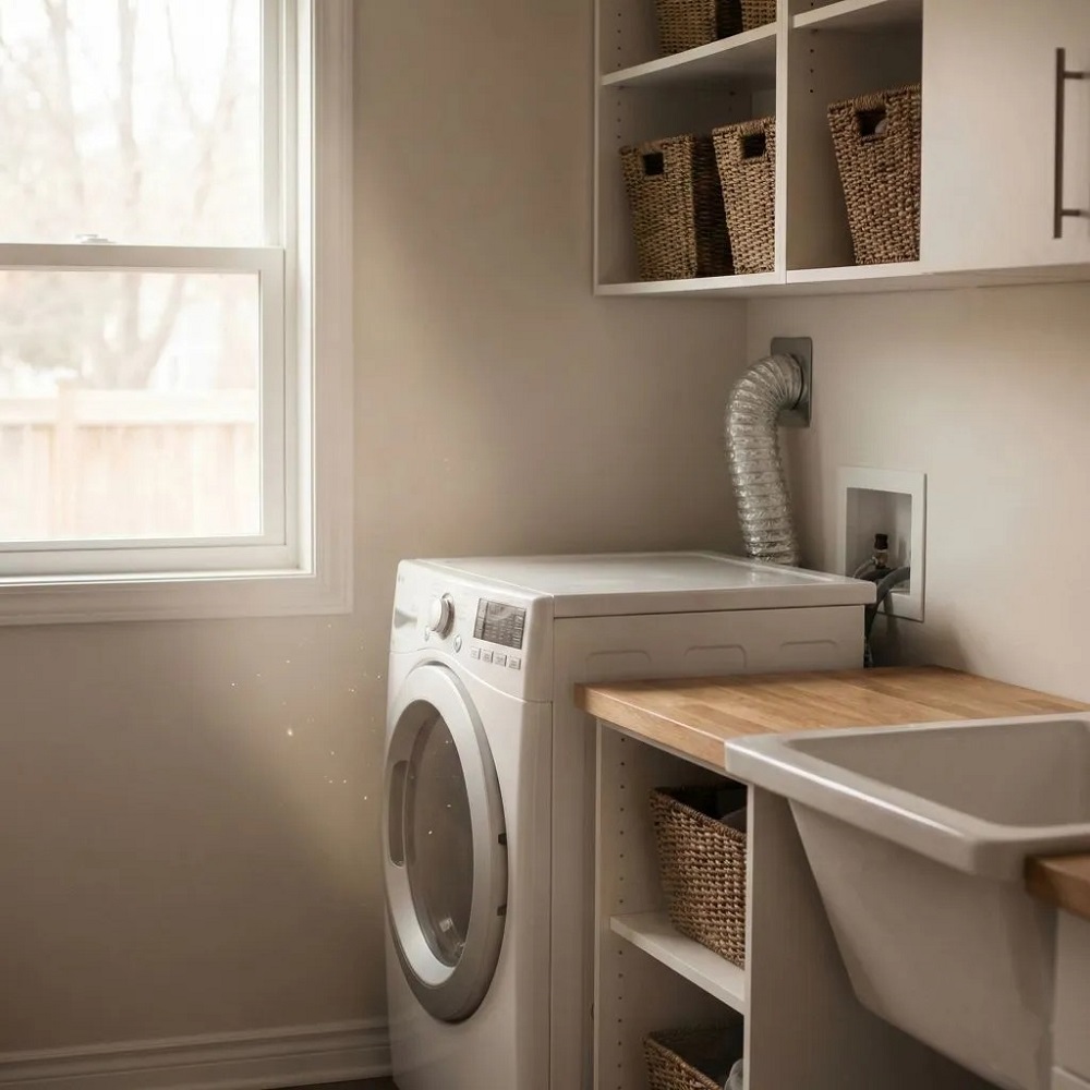 laundry dryer vent installation