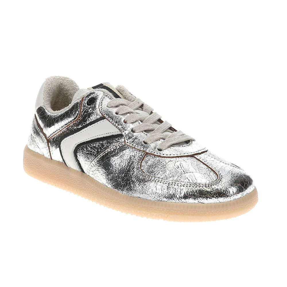 silver sneaker
