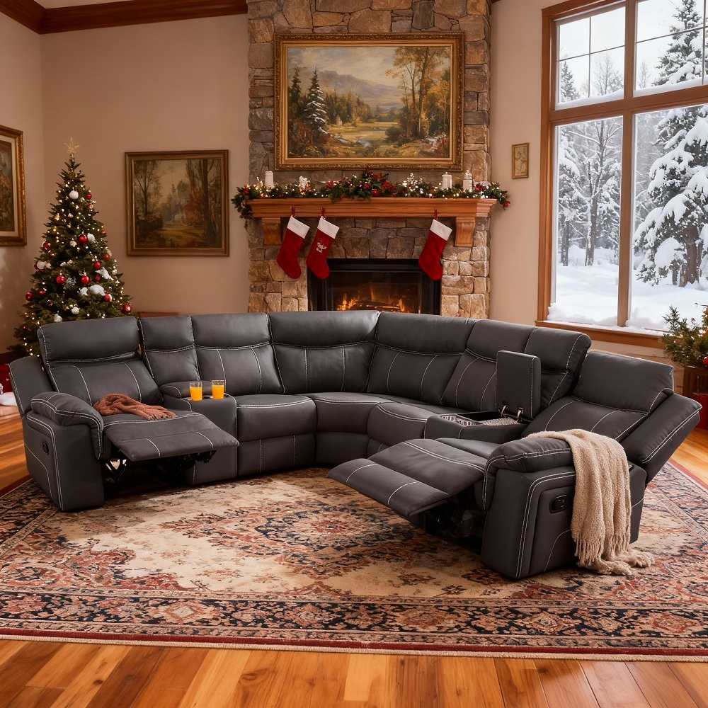 reclining sectional sofas