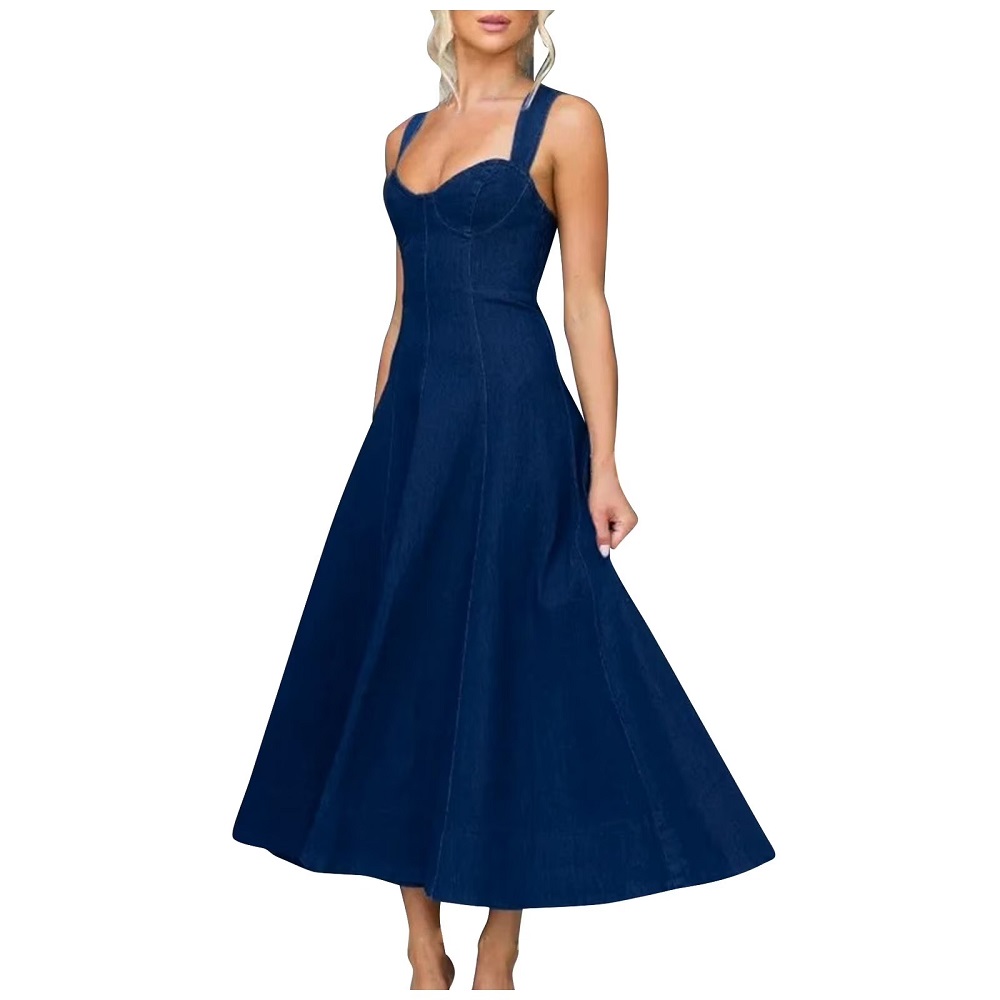 denim dress