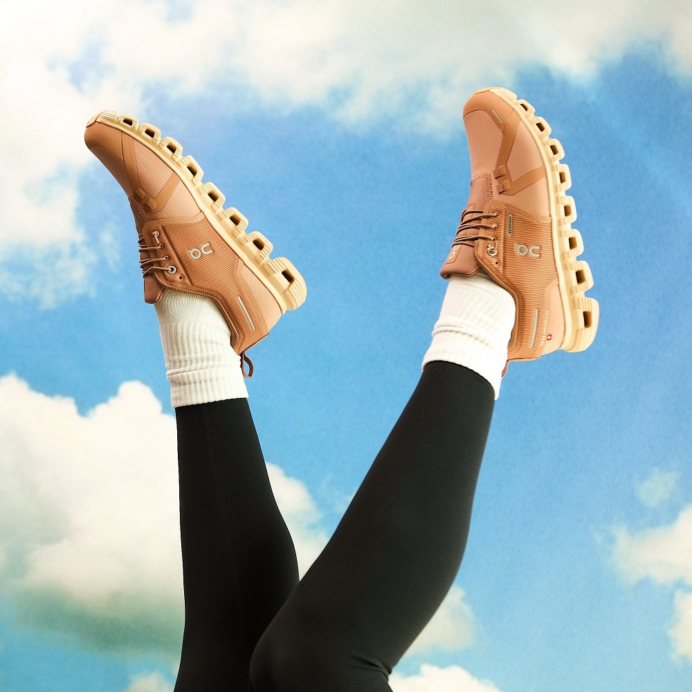 on cloud shoes