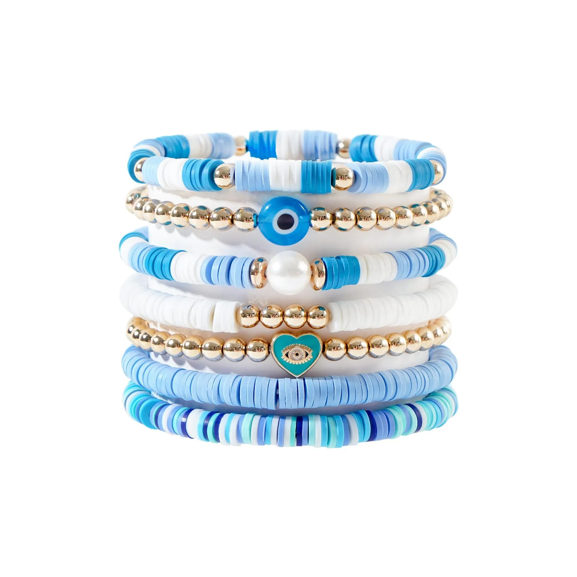 blue friendship bracelets