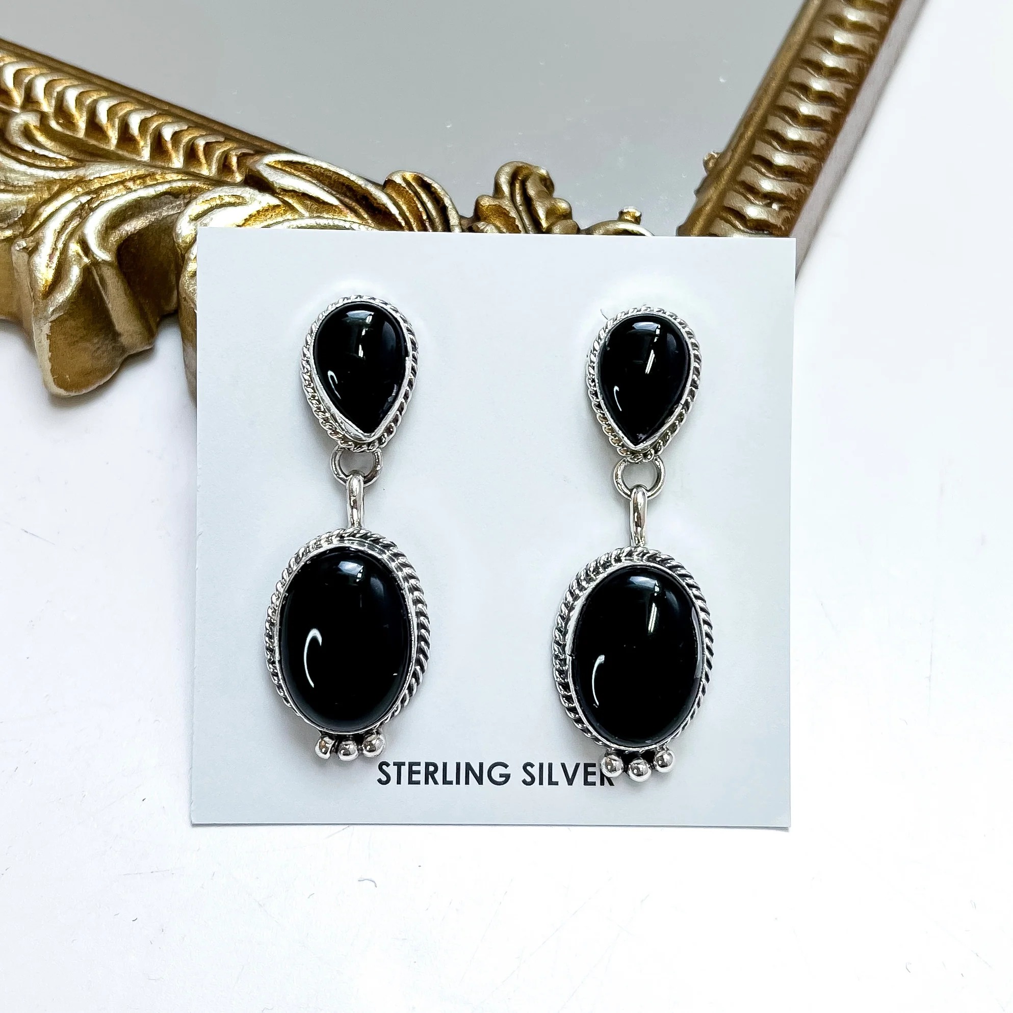 western earrings