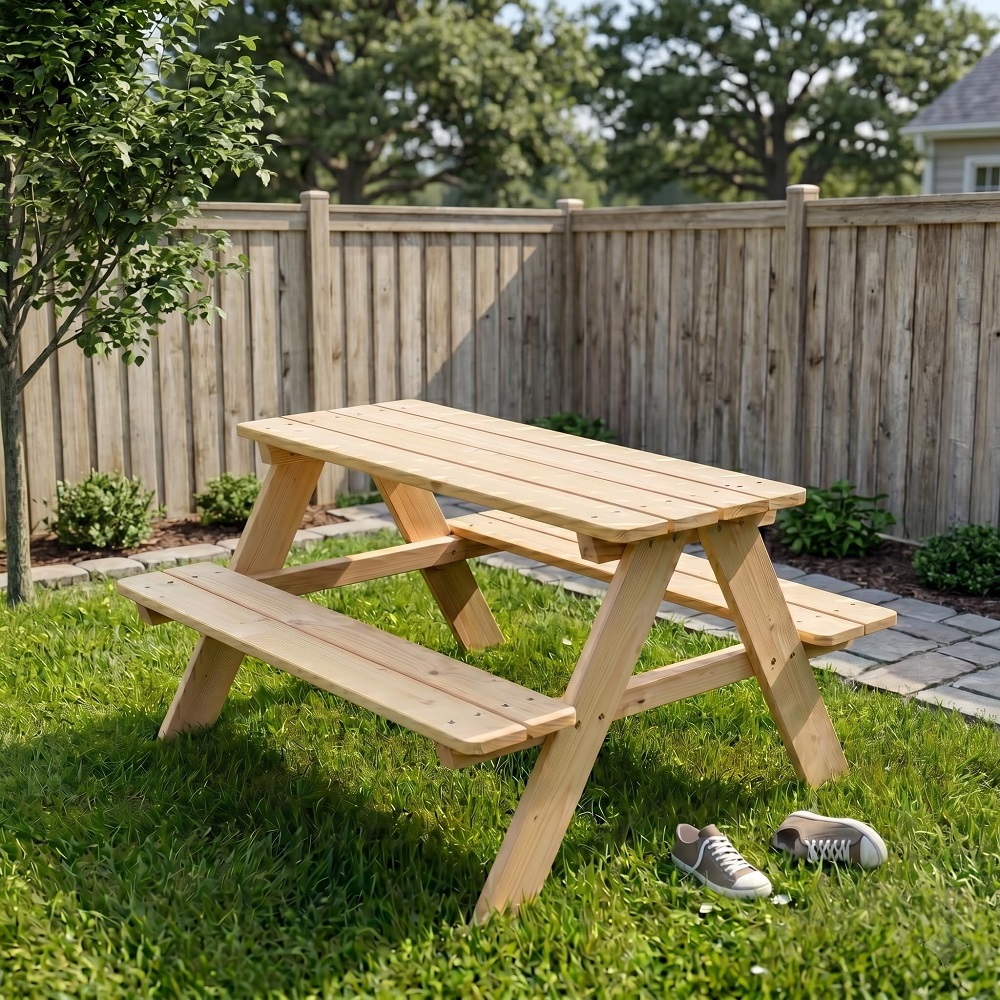 picnic tables