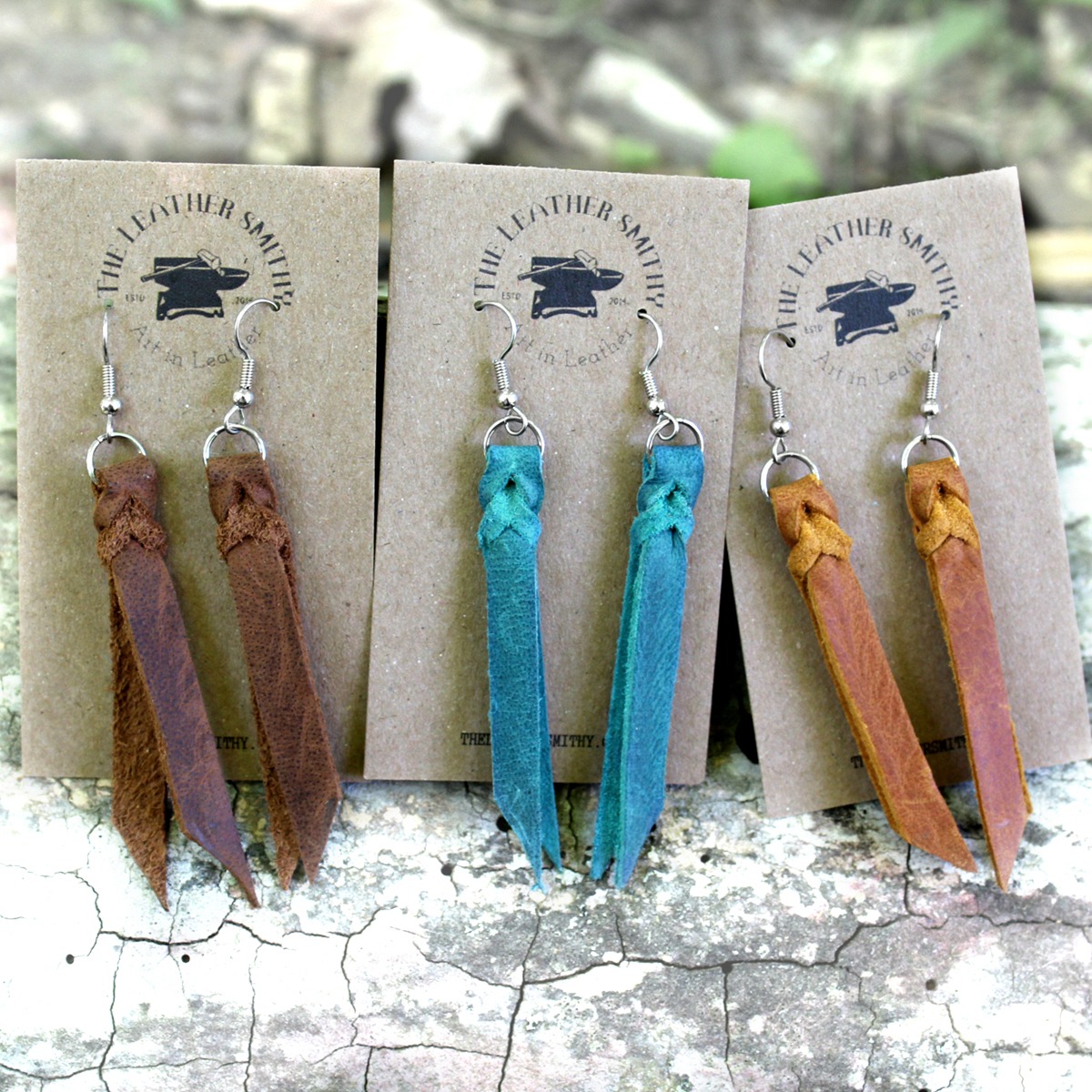 western earrings