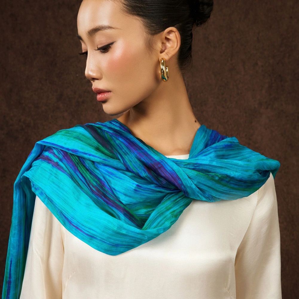 silk scarves