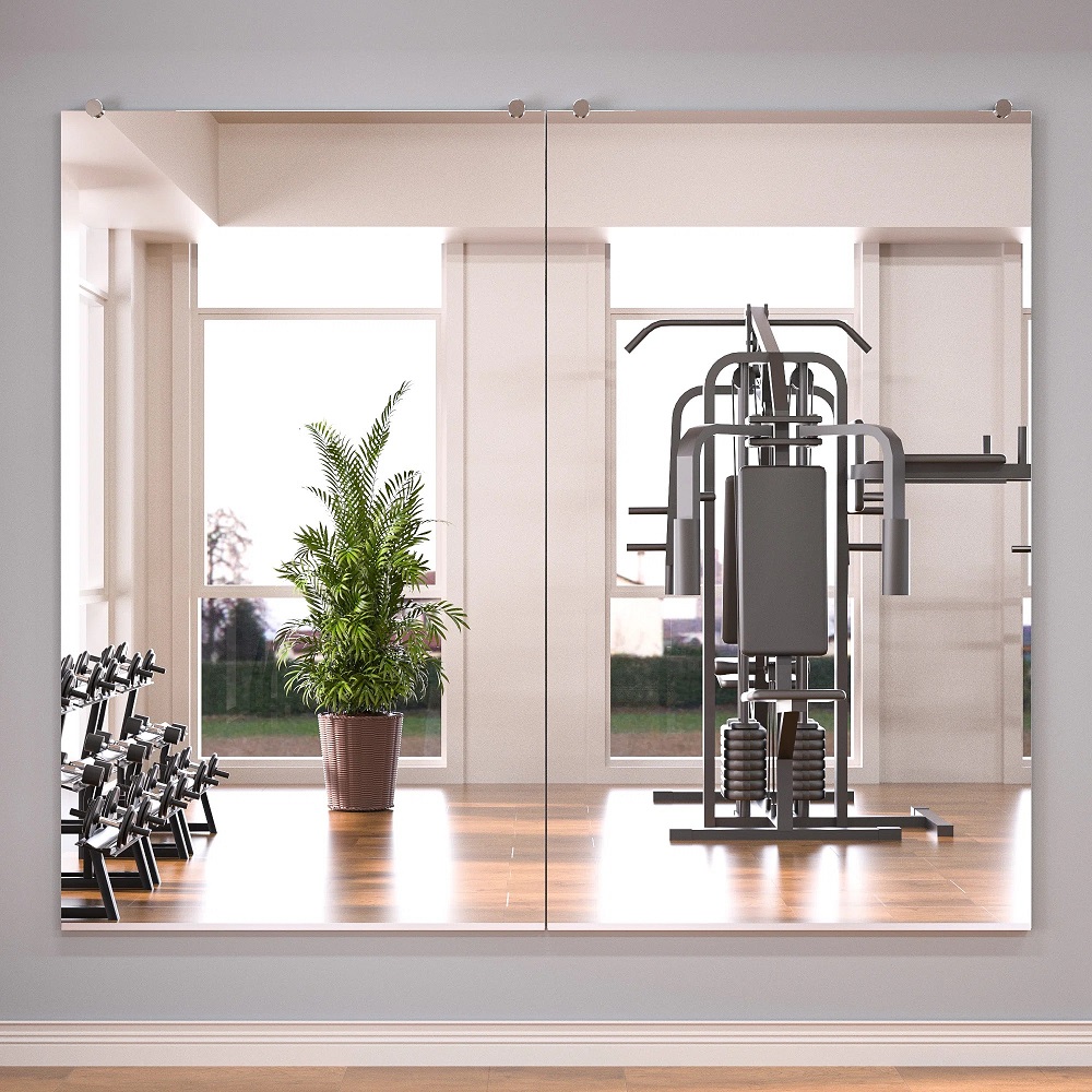 gym wall mirrors