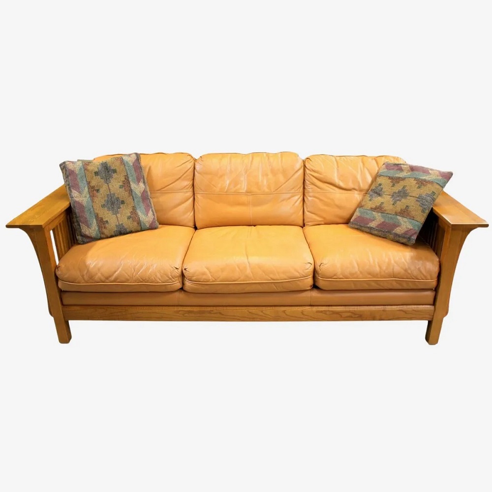 bassett leather sofas