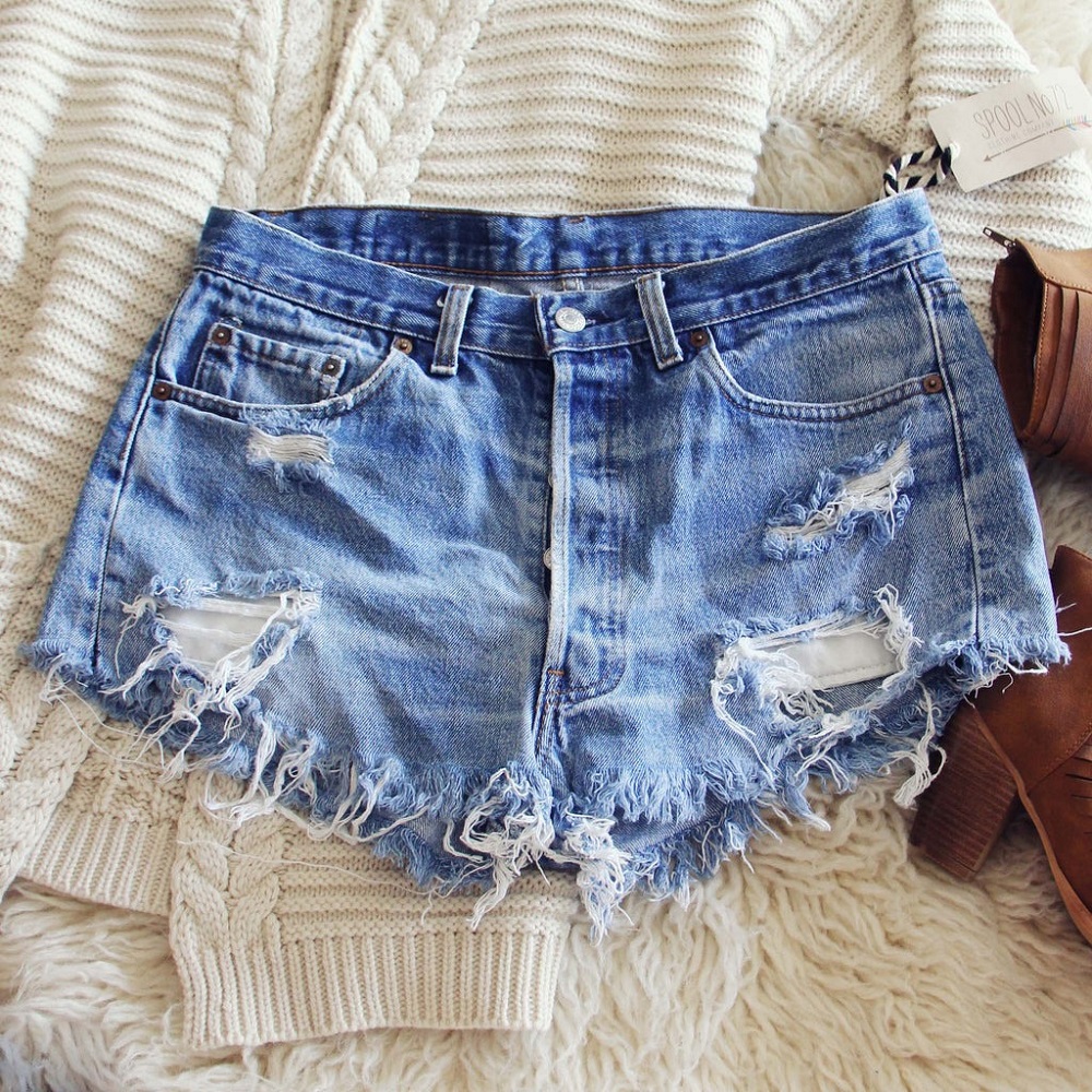 jean shorts