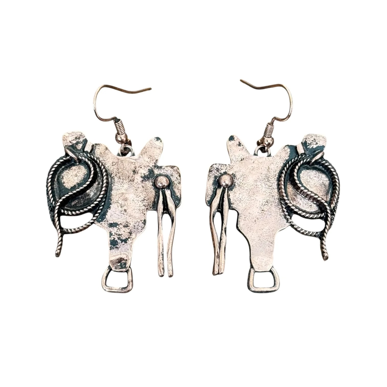 western earrings