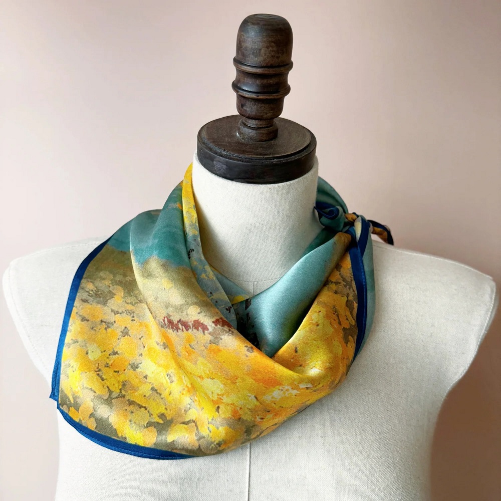 silk scarves for women