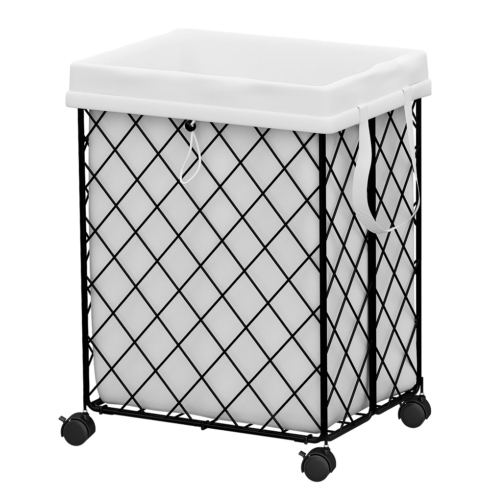 rolling laundry basket