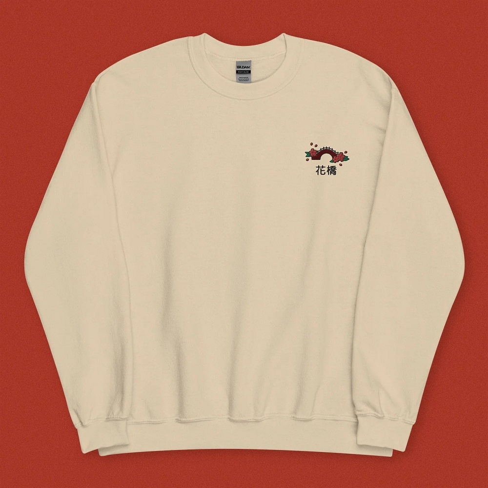 embroidered sweatshirts