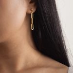 paperclip earrings
