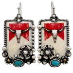 western earrings