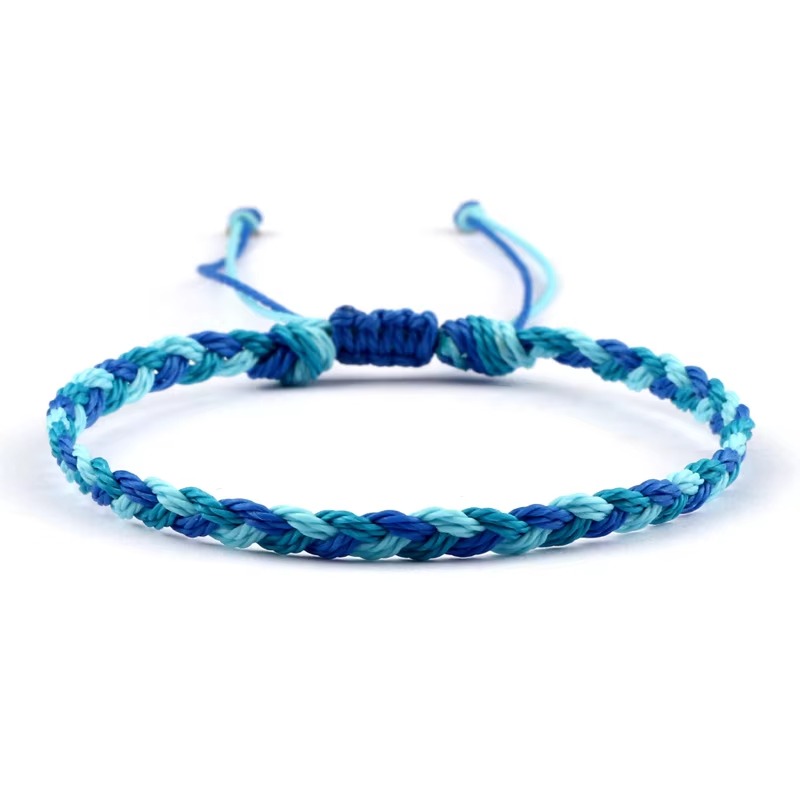 blue friendship bracelets