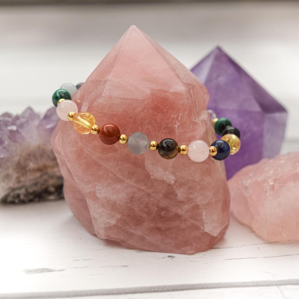 healing crystal bracelets