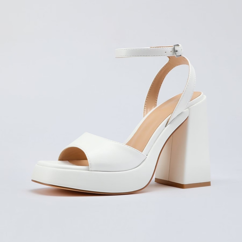 white heels