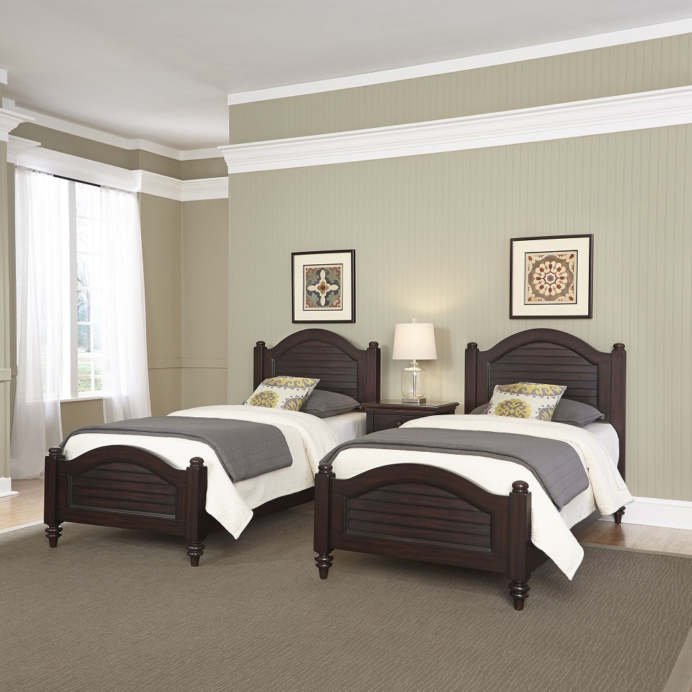 twin beds