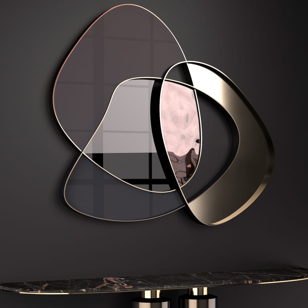 modern wall mirrors