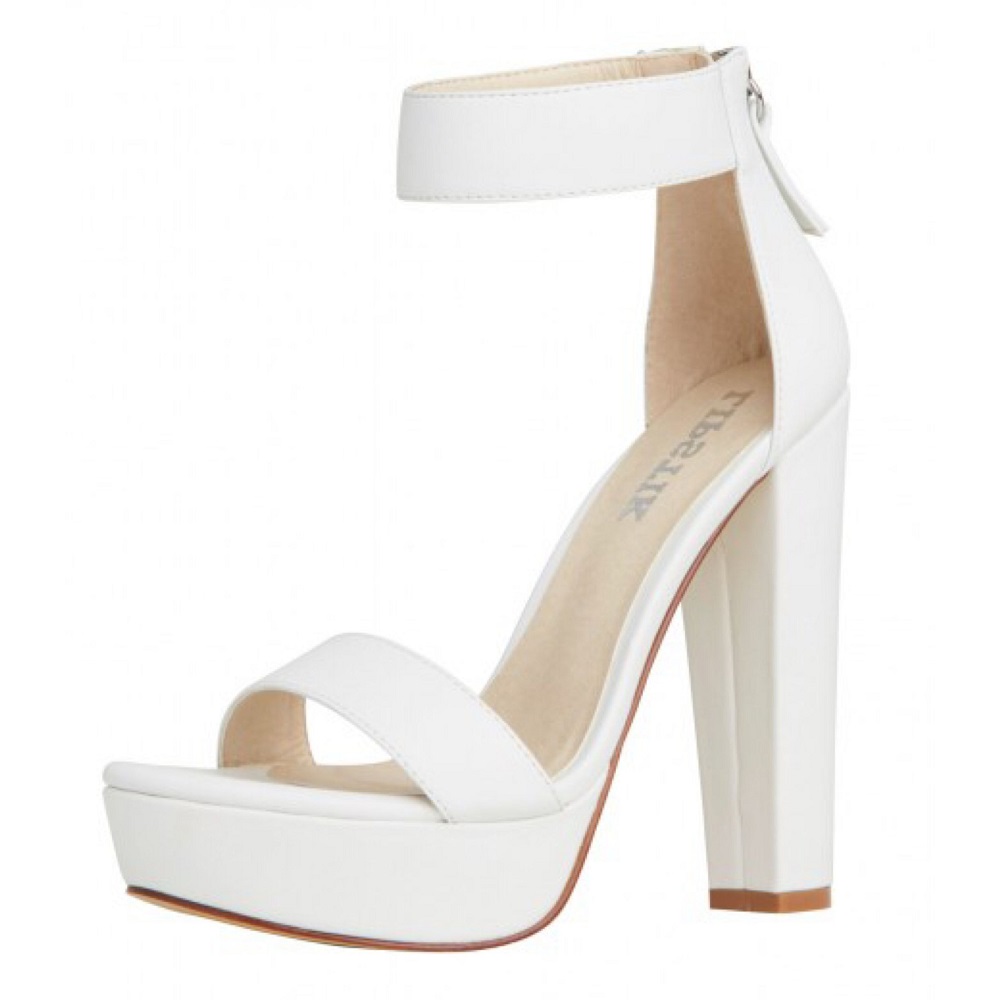 white heels