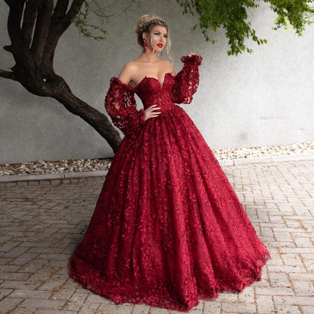 red dress