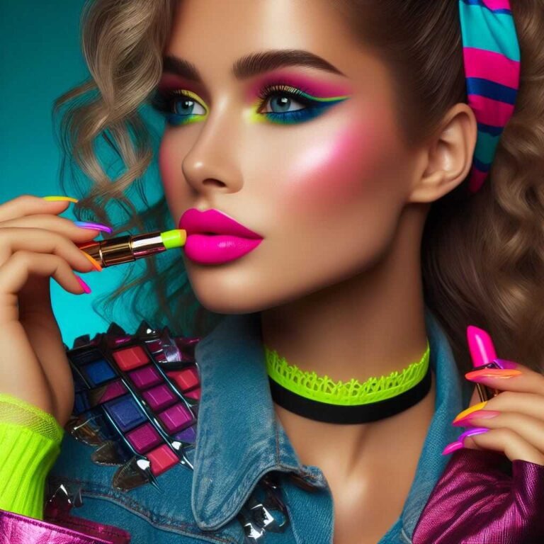 80s makeup