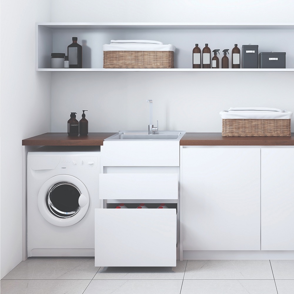laundry cabinets