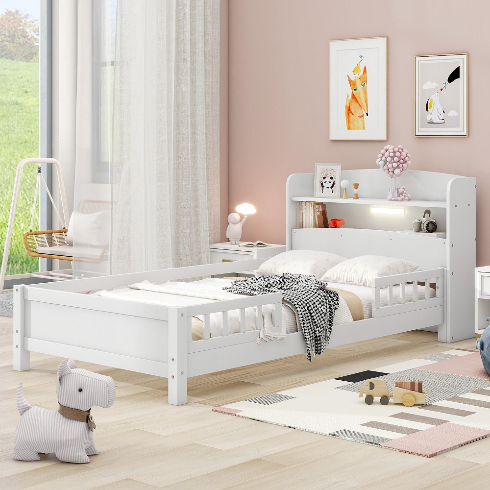 twin beds