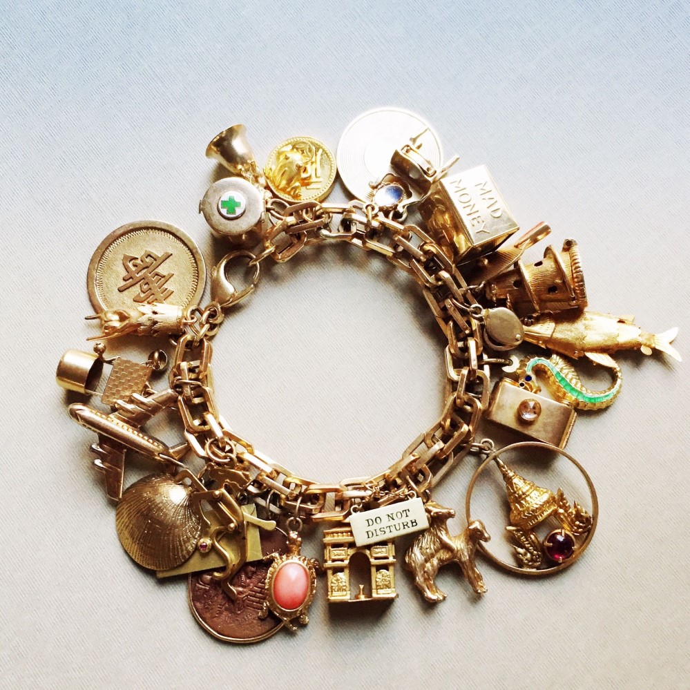 vintage charm bracelets