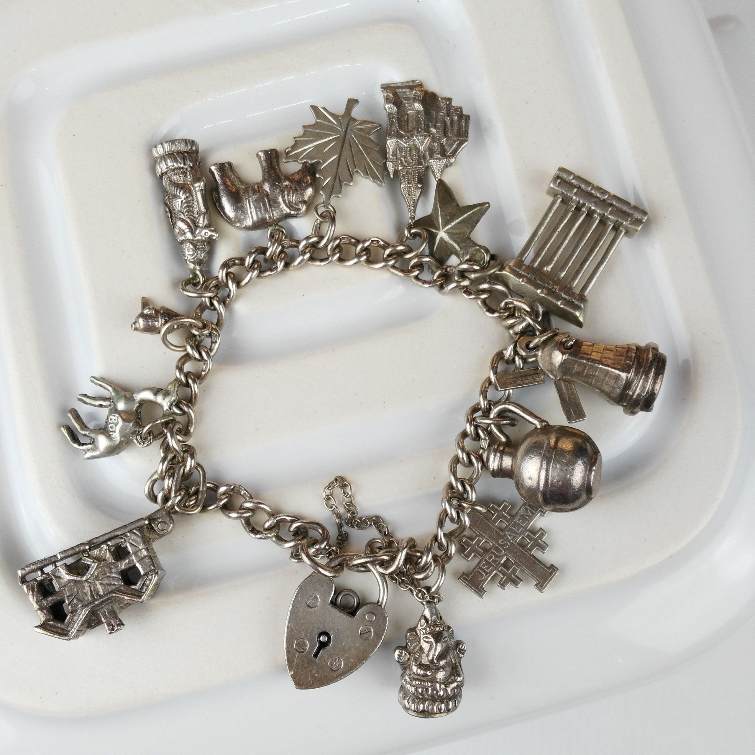 vintage charm bracelets