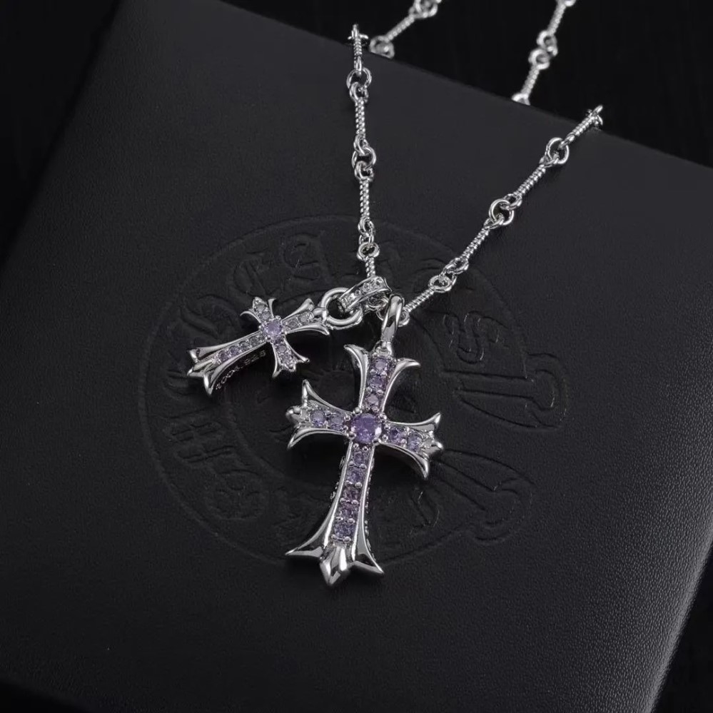 double cross pendant