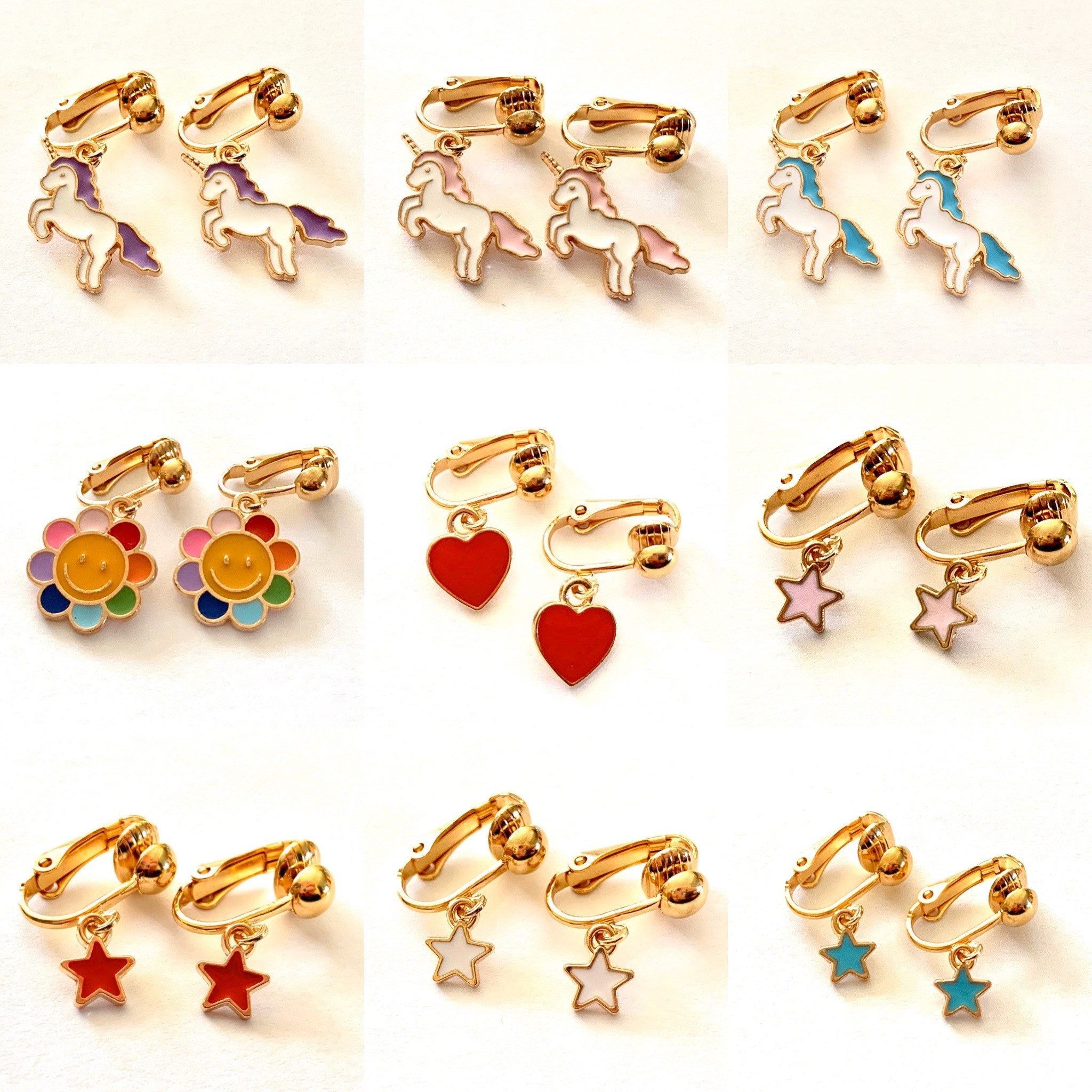 clip on earrings for kids