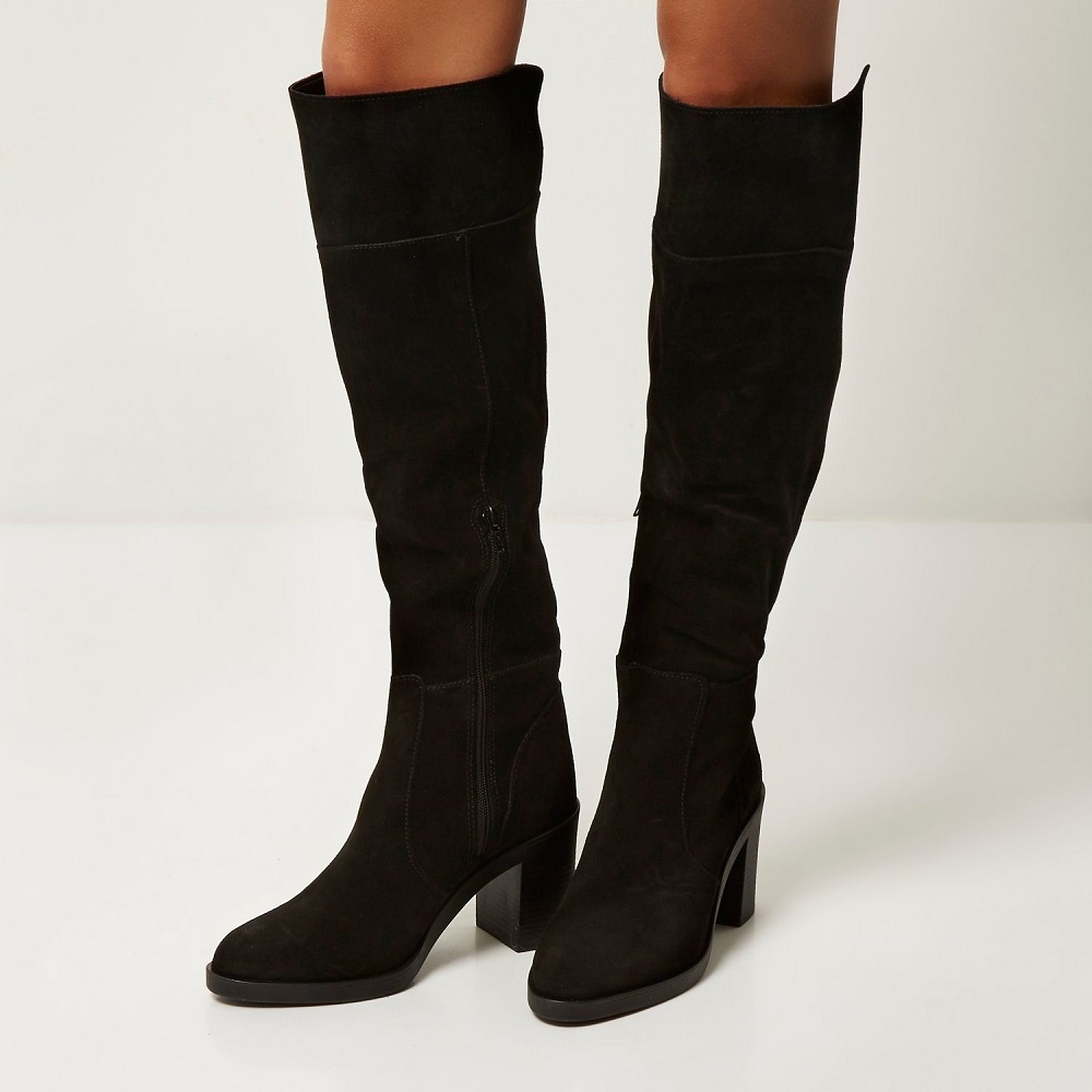 black boots