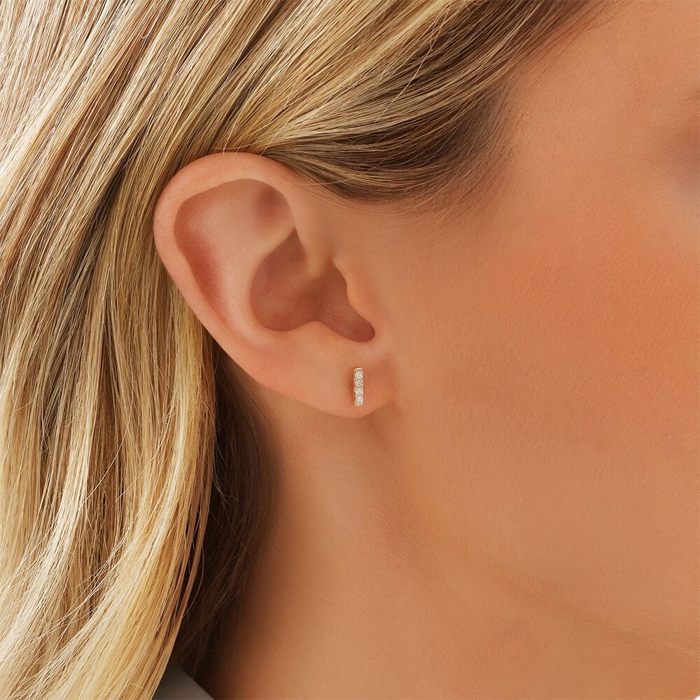 bar earrings