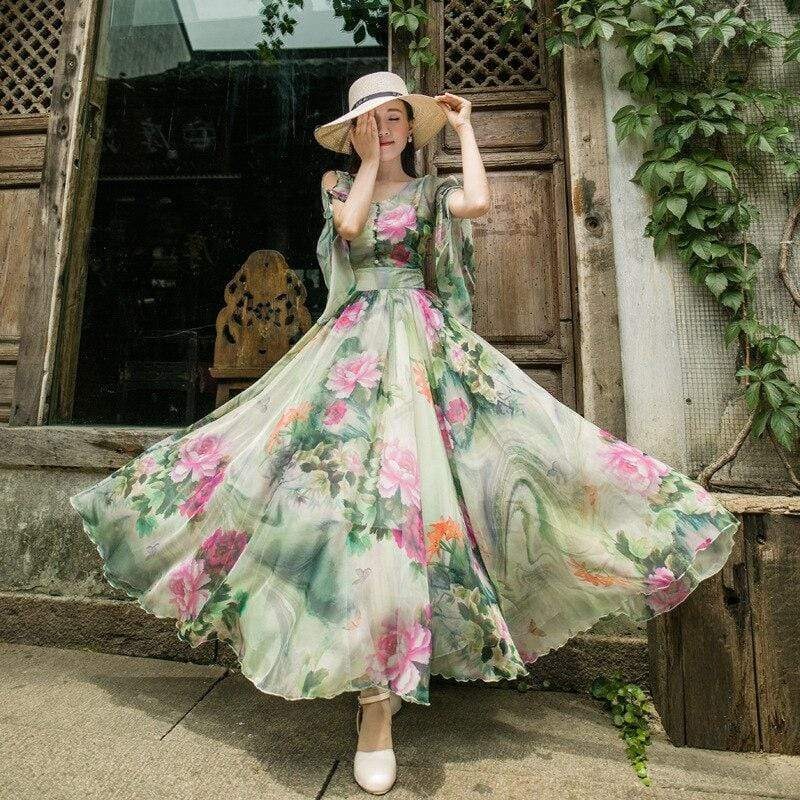 floral dress