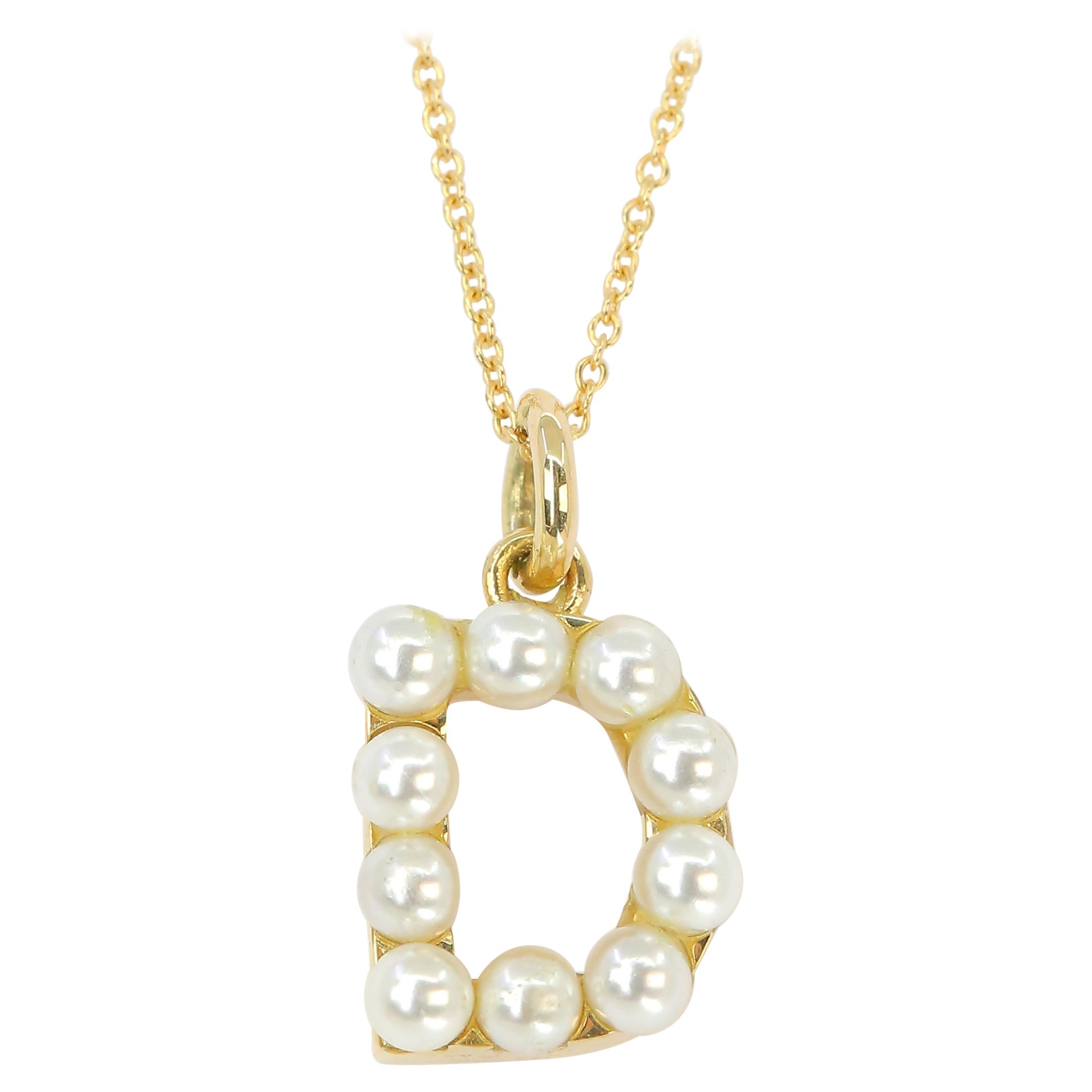 letter d pendant