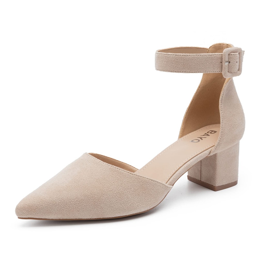 closed toe heels